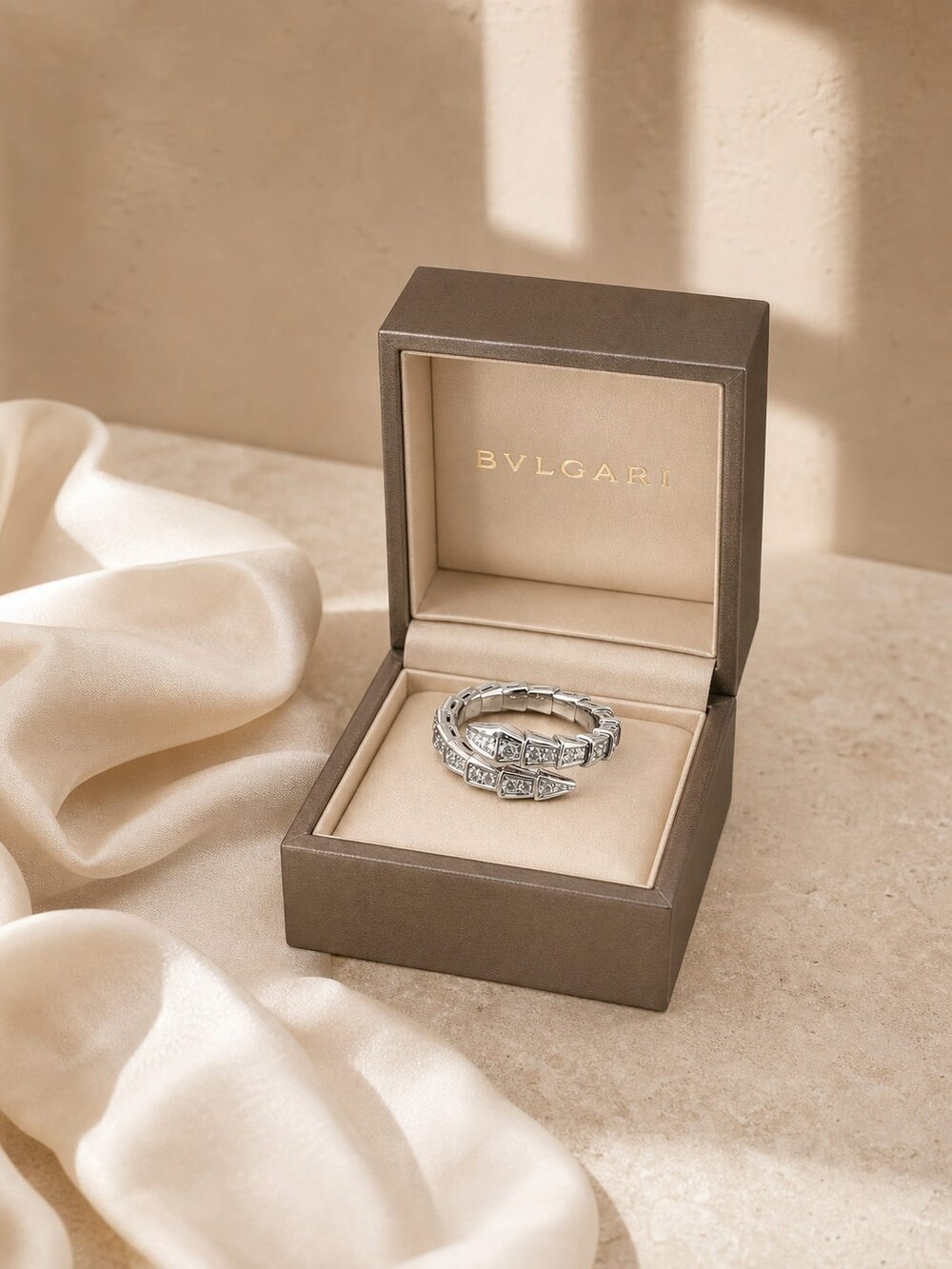 Bulgari Refined Statement Ring Style 2 | New with Box - Picture 7 of 9